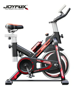 Joyfox Bicicleta Ergométrica Para Spinning Mecanica 13kg Fitness Cor Preto/vermelho É Boa