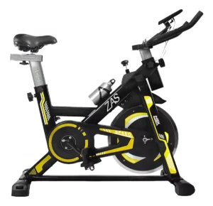 Bicicleta Spinning Ergométrica Roda Inércia 13kgs Mbx Fit Cor Amarelo É Boa