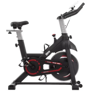 Bicicleta Ergométrica Para Spinning Mecanica 8kg Odin Fit Cor Preto/Vermelho É Boa