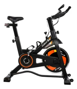 Bicicleta Ergométrica Gallant Elite X Spinning Roda de Inércia 8kg até 110kg Mecânica GSB08HBTA-PT É Boa
