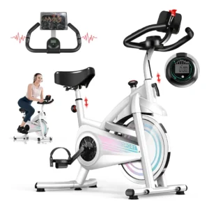 Bicicleta Ergométrica Spinning Academia 8kg Inercia Suporta 150kg 1,9m É Boa