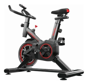 Bicicleta Ergométrica Bike Academia Spinning X11 cor preto e vermelho É Boa