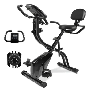 Bicicleta Ergometrica Vertical Dobrável Exercicio Para Perna É Boa