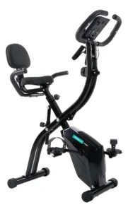 Bicicleta ergométrica dobrável Trevalla TL-BKX-1 cor preto É Boa