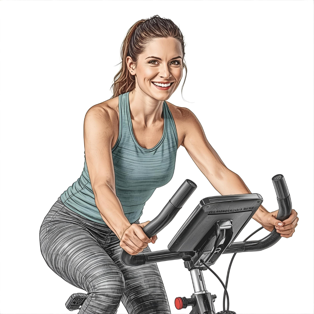 Bicicleta Ergométrica Spinning Exercit ES 08